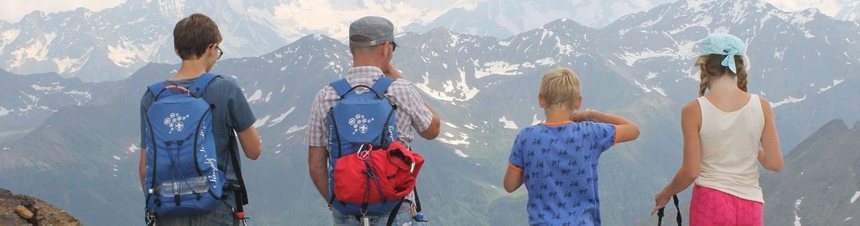 Sommerurlaub Familie Davos