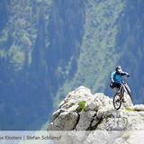 Sommer in den Bergen Biken Gruppe